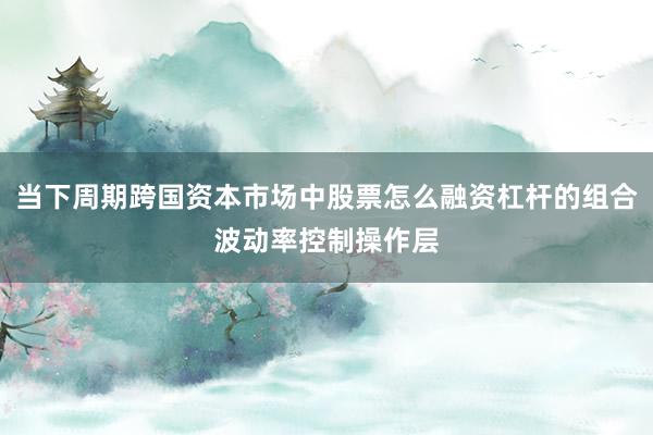 当下周期跨国资本市场中股票怎么融资杠杆的组合波动率控制操作层